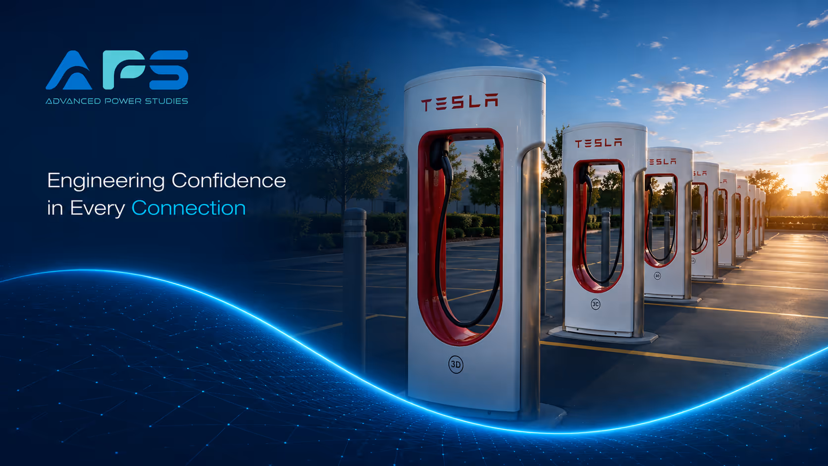 EV charging hub and infrastructure power studies